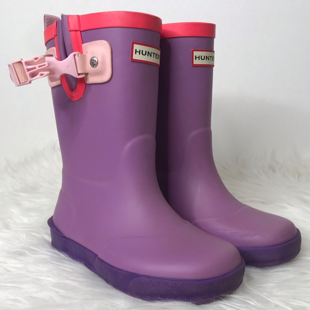 Hunter Davidson Kids Rain Boots Size 11